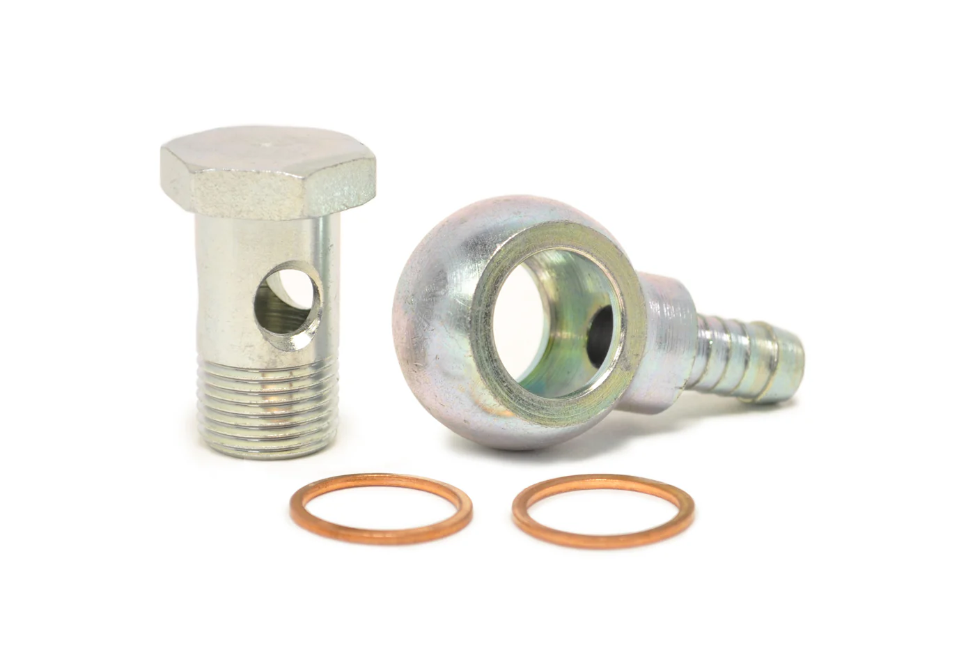 STM 18mm Ball Bearing Turbo Water Line Banjo Bolt Kit - Image 2