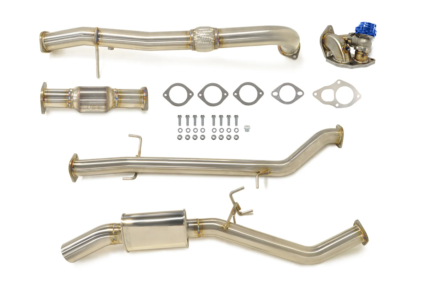 STM 1G AWD DSM Stainless Turbo-Back Exhaust - Image 4