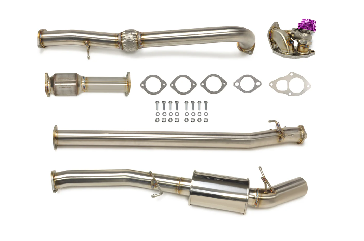 STM 2G AWD DSM Stainless Turbo-Back Exhaust - Image 7