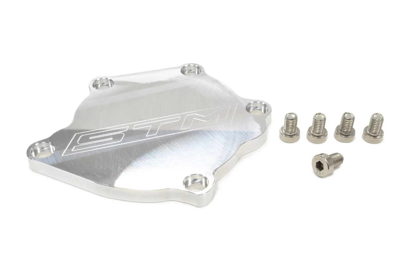STM Water Pump Block Off Plate for 2G DSM / Evo 1-3 (DSM7B-WPBO) - Image 4