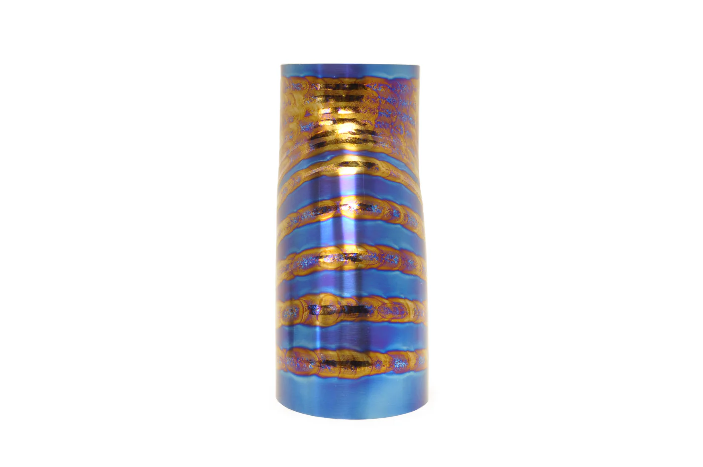 STM 3.5" Titanium SD Intake Burned Blue (No MAF) for Evo 8/9 - Image 6