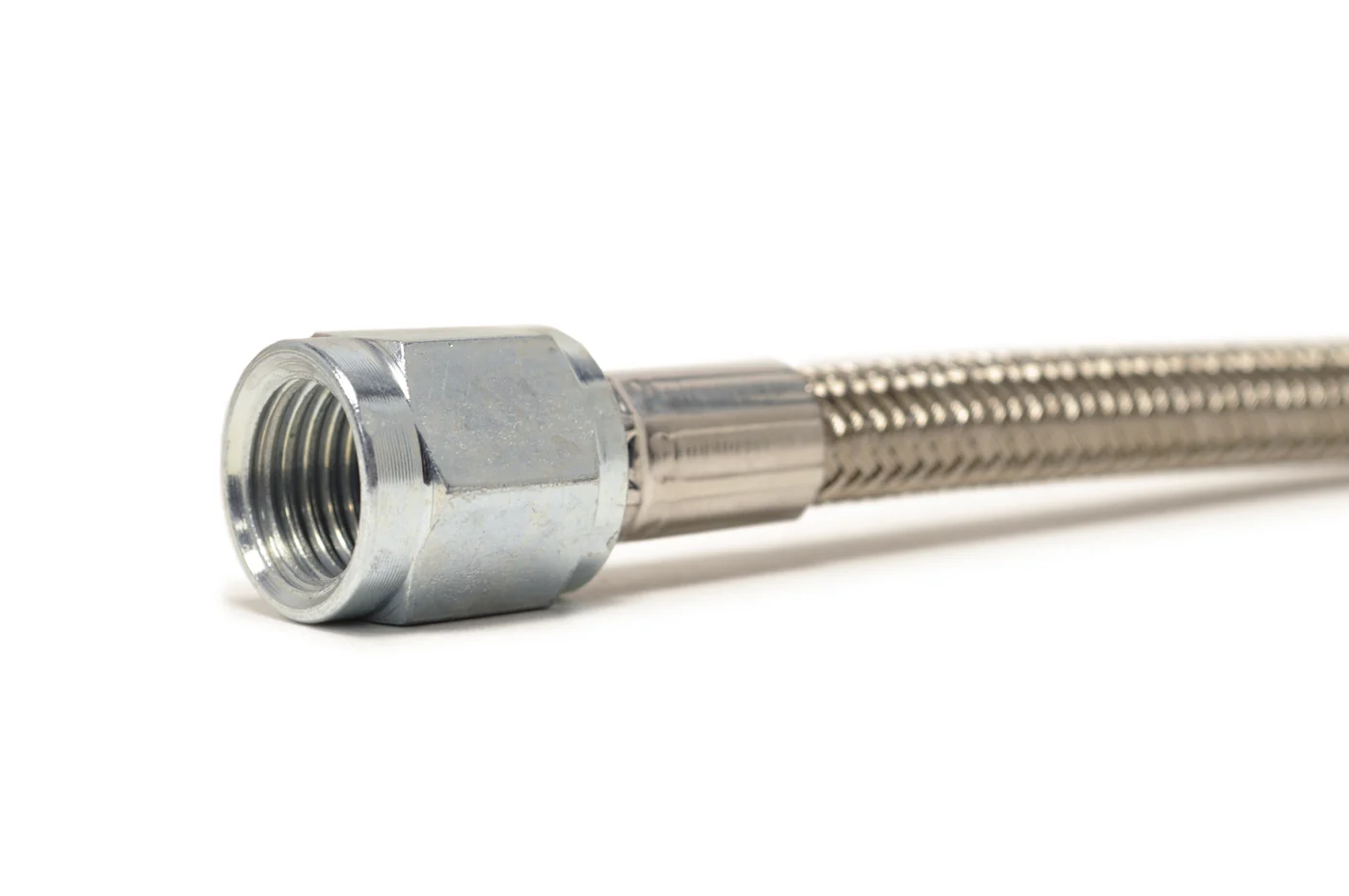 STM -4AN Straight Stainless Steel Braided Line - Image 5