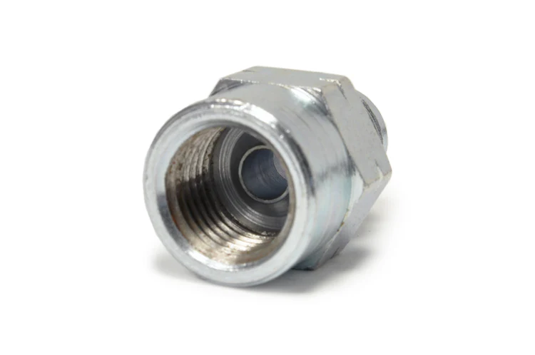 STM -6AN Male to 14mm x 1.5 Female Bubble Flare Fitting - Image 3