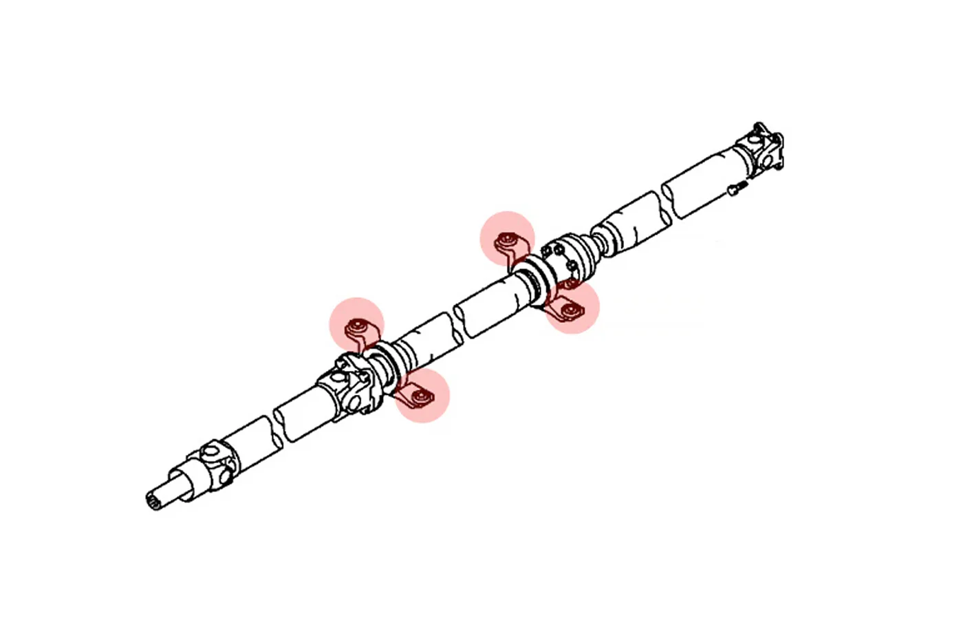 STM Driveshaft Carrier Bearing Support Bushings for DSM/3S/Evo - Image 4