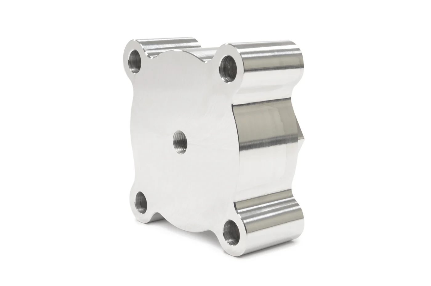 STM Billet Welding Purge Block for DSM Throttle Body Flange - Image 2