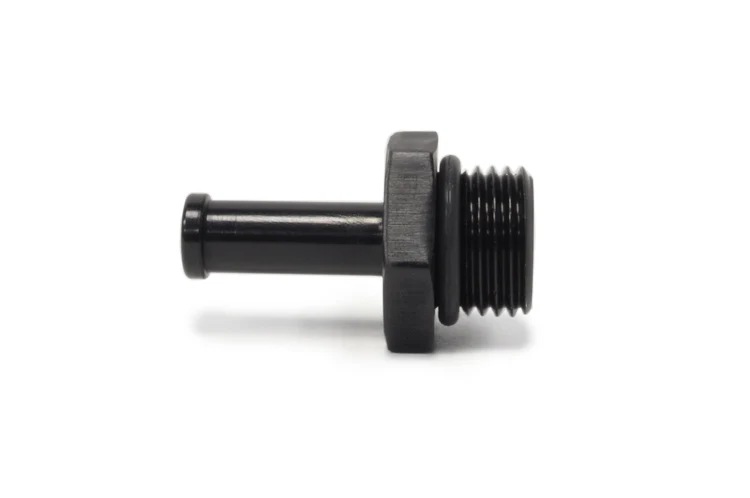 STM E85 Safe -6AN O-Ring Boss to 7mm Barb Fitting (STM-6AN-7MM)