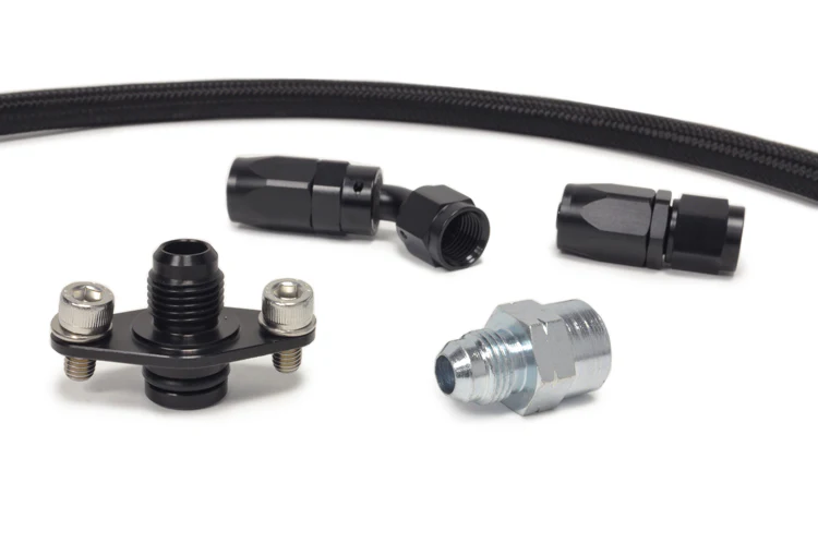 STM E85 Fuel Feed Kit (Hard Line to Rail) for Evo 7/8/9 - Image 3