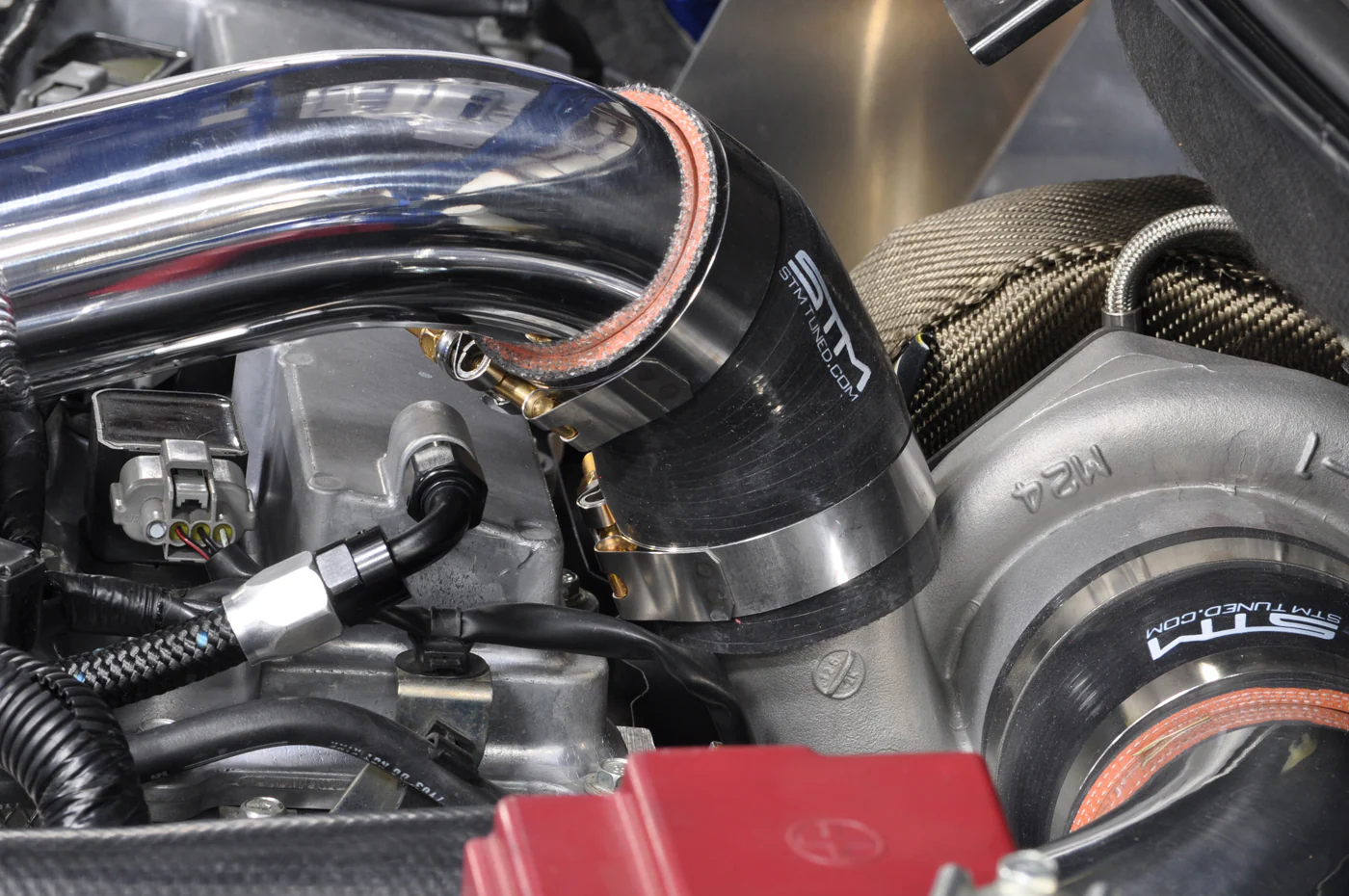 STM Engine Oil Catch Can for Evo X Metal Valve Cover - Image 8