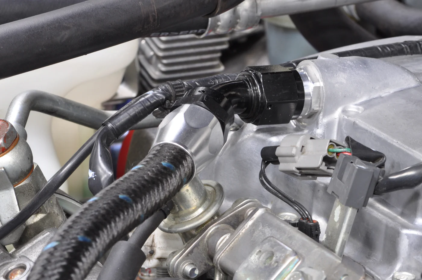 STM Engine Oil Catch Can for Evo X Metal Valve Cover - Image 9