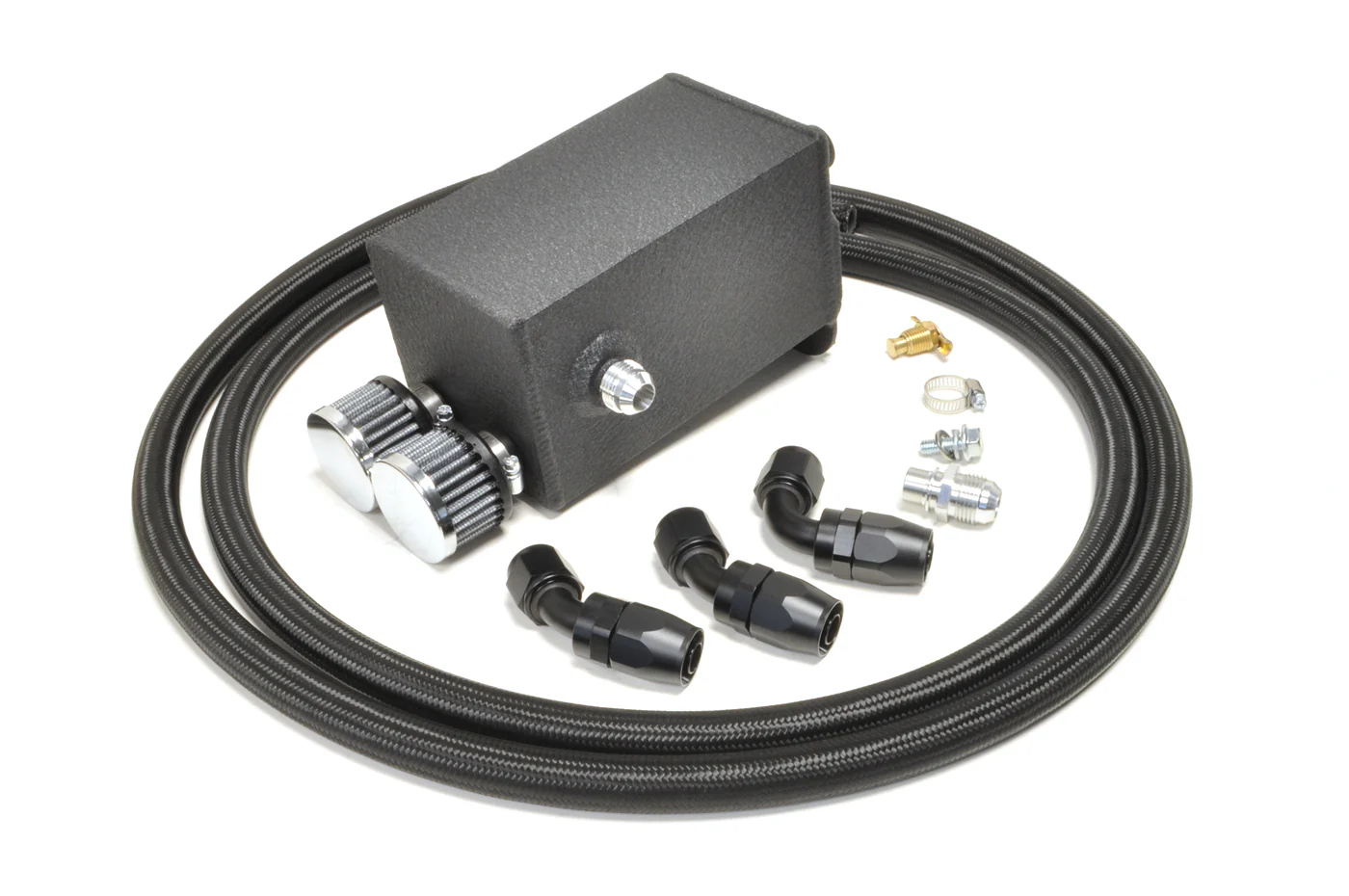 STM Engine Oil Catch Can for Evo X Plastic Valve Cover