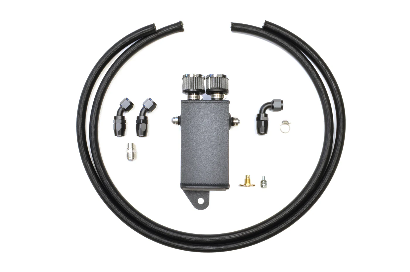 STM Engine Oil Catch Can for Evo X Plastic Valve Cover - Image 2