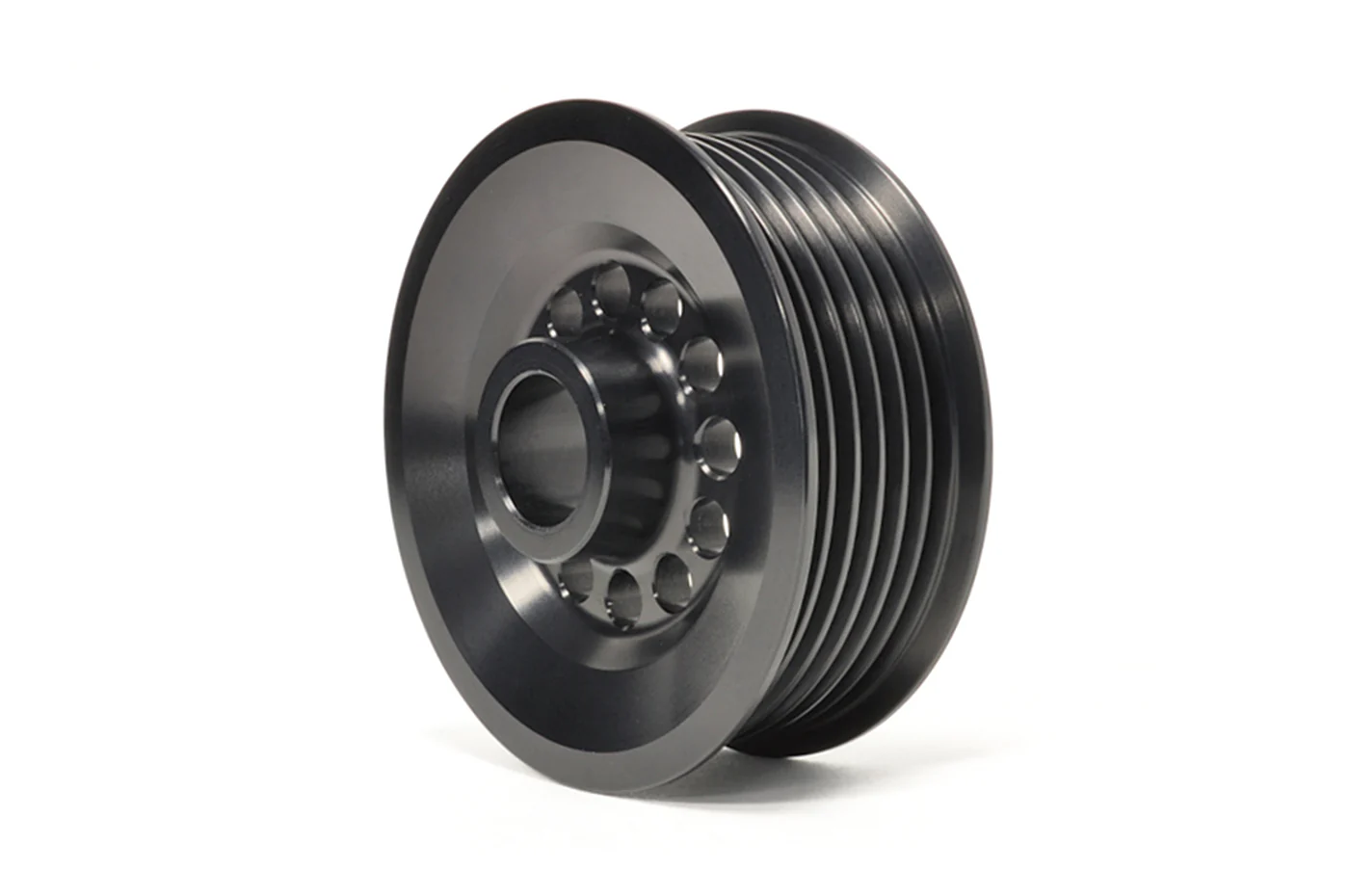 STM Under-Driven Alternator Pulley with Raised Guides for Evo 4-9 *Backorder ETA 06/2026* - Image 3