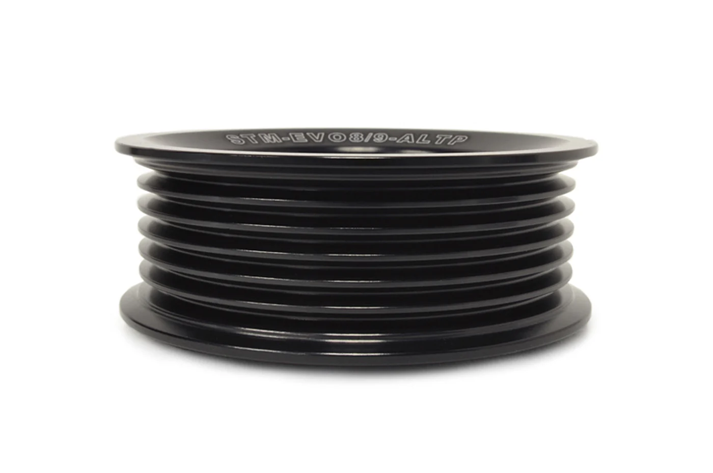 STM Under-Driven Alternator Pulley with Raised Guides for Evo 4-9 *Backorder ETA 06/2026* - Image 4