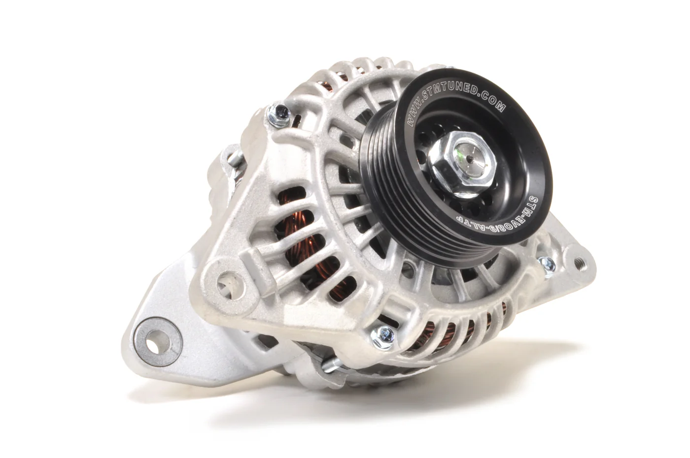 STM Under-Driven Alternator Pulley with Raised Guides for Evo 4-9 *Backorder ETA 06/2026* - Image 6