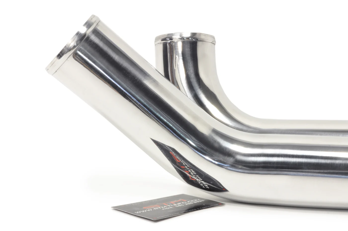 STM Evo 5/6 Aluminum 2.5in Upper Intercooler Pipe Kit - Image 6