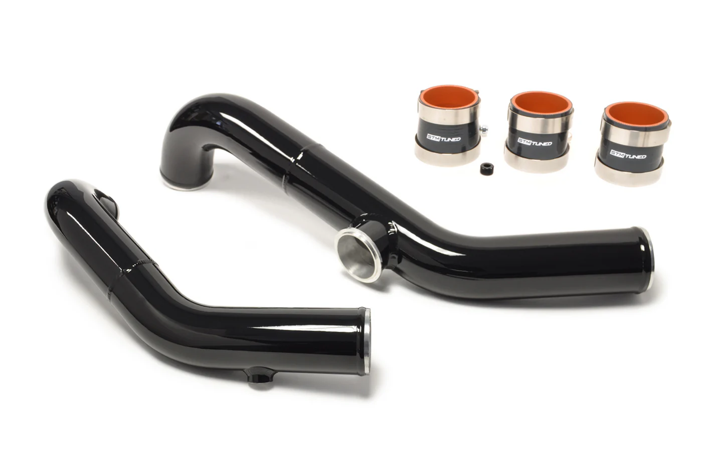 STM Evo 5/6 Aluminum 2.5in Upper Intercooler Pipe Kit - Image 7