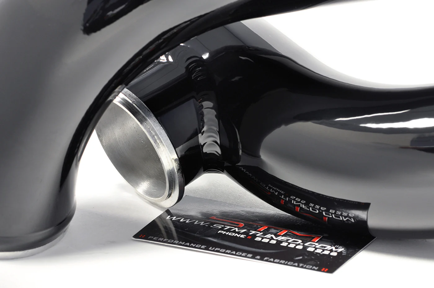 STM Evo 5/6 Aluminum 2.5in Upper Intercooler Pipe Kit - Image 8