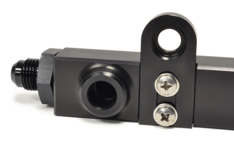 STM Fuel Rail - Black Evo 4/5/6/7/8/9 - Image 3
