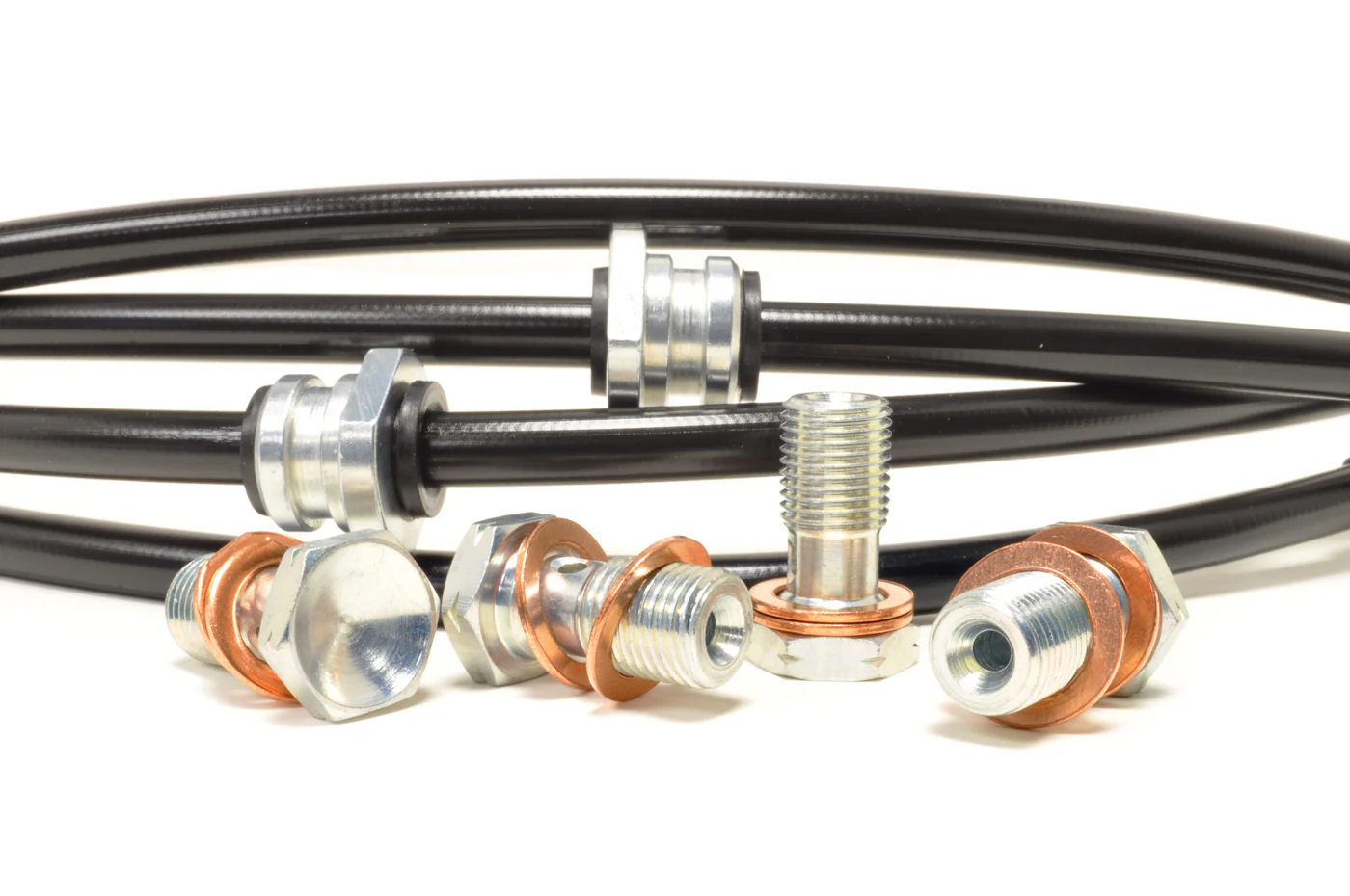 STM Stainless Steel Brake Lines for Evo 7/8/9 - Image 5