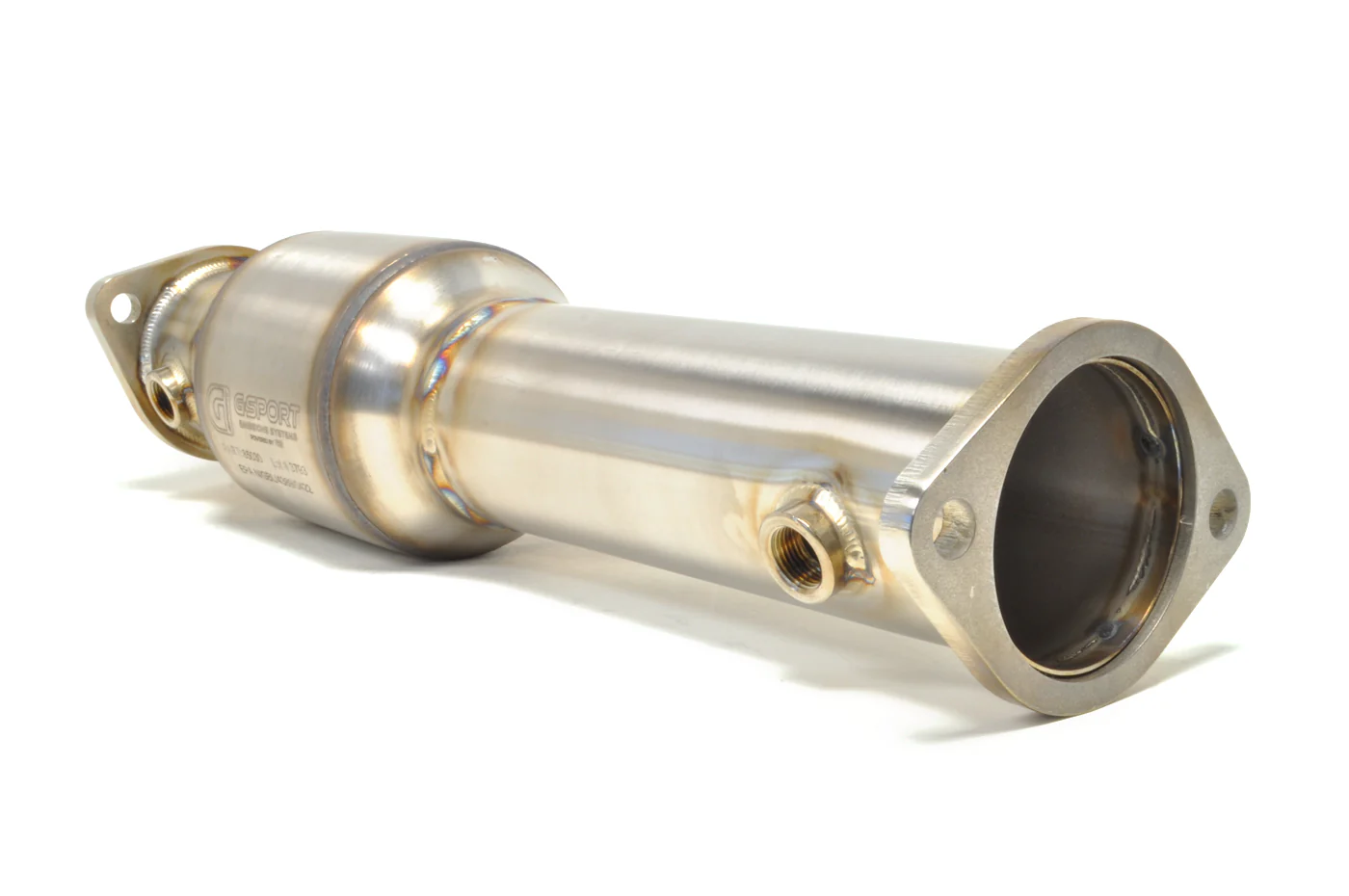 STM Evo 7/8/9 GESi EPA Stainless High Flow Cat - Image 4