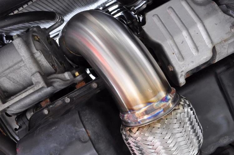 STM Evo 7/8/9 Downpipe O2 Recirculated for FP SS Housing - Image 19