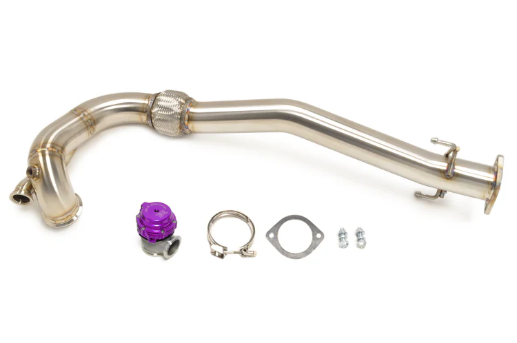 STM Evo 7/8/9 Downpipe O2 Recirculated for FP SS Housing - Image 3