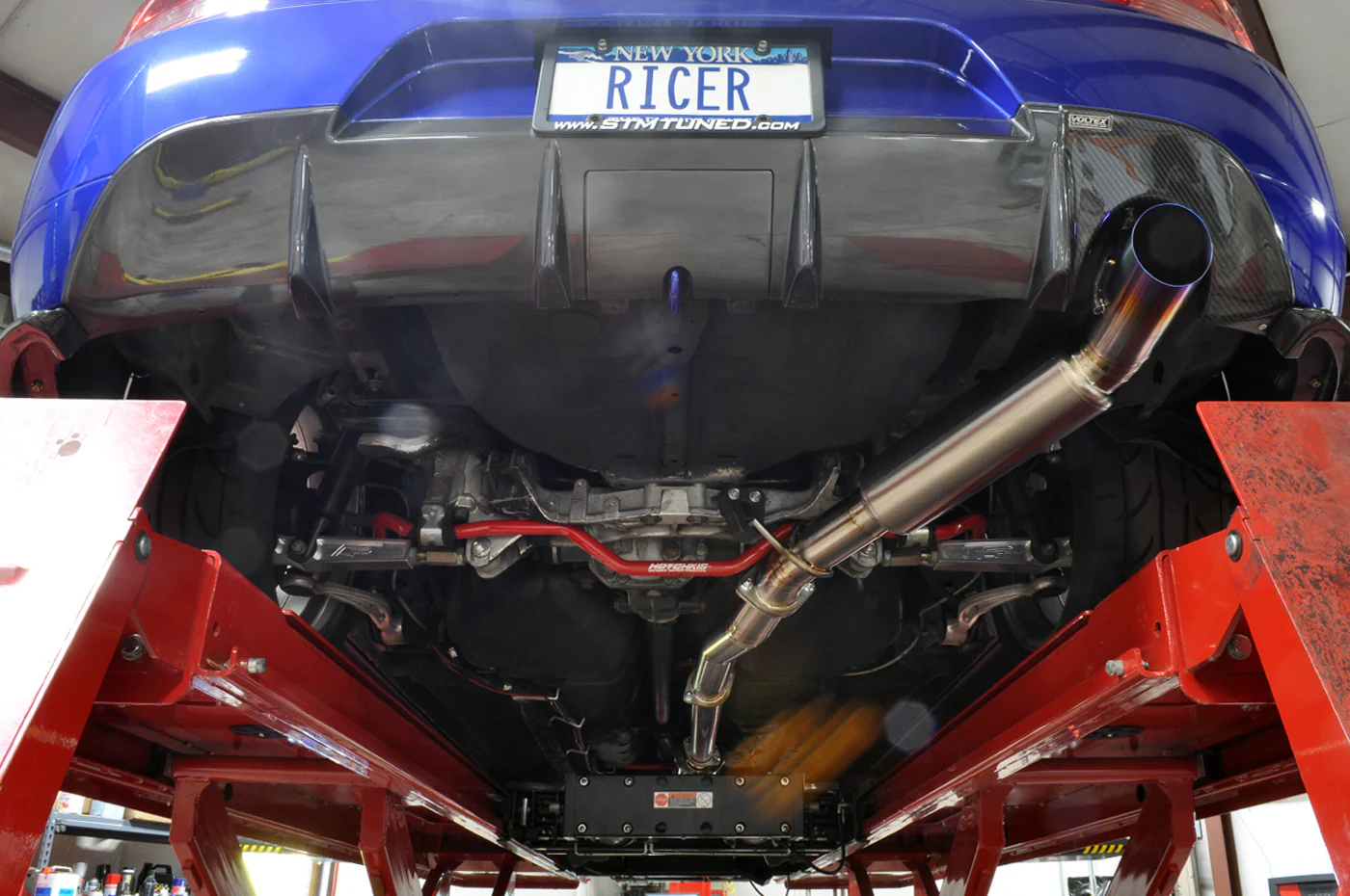 STM Evo 7/8/9 3" Titanium Cat-Back Exhaust - Image 7