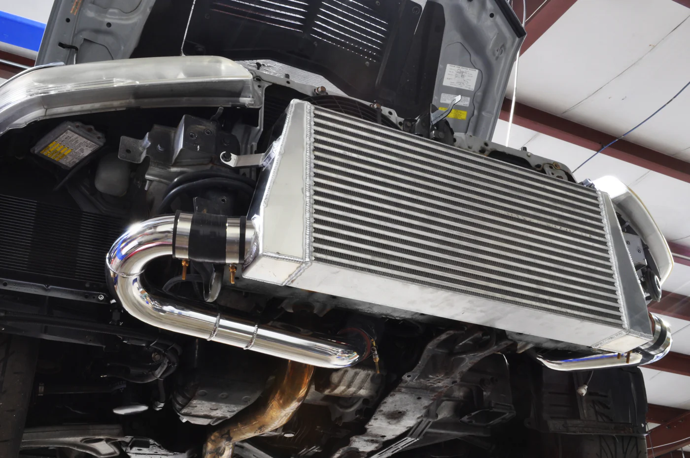 STM Evo 7/8/9 Lower Intercooler Pipe for Stock Frame Turbo (Stainless) - Image 4