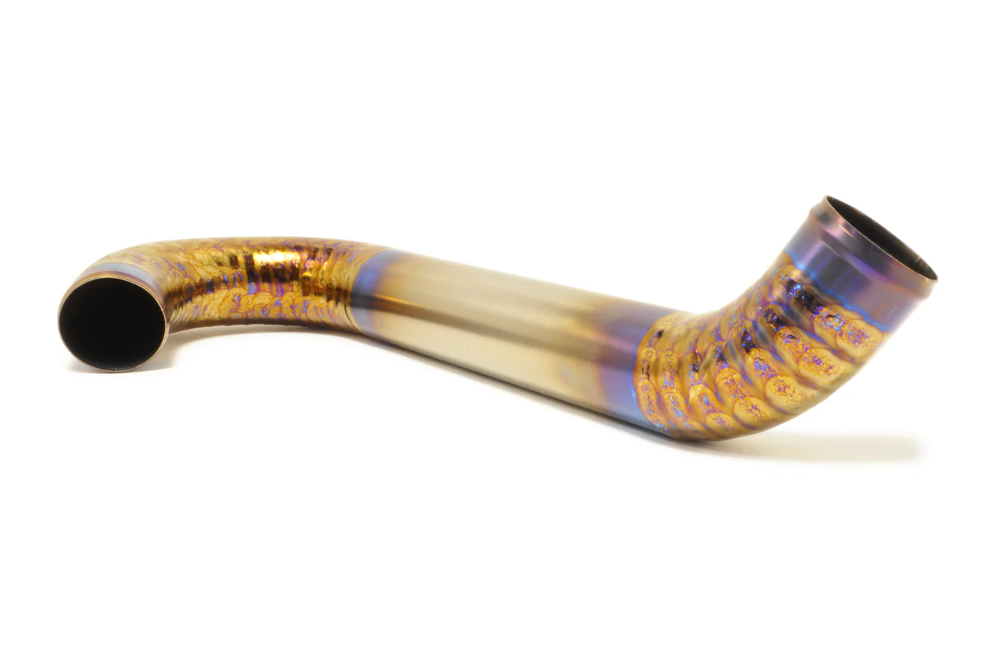 STM Evo 7/8/9 Lower Intercooler Pipe for Stock Frame Turbo (Titanium) - Image 11