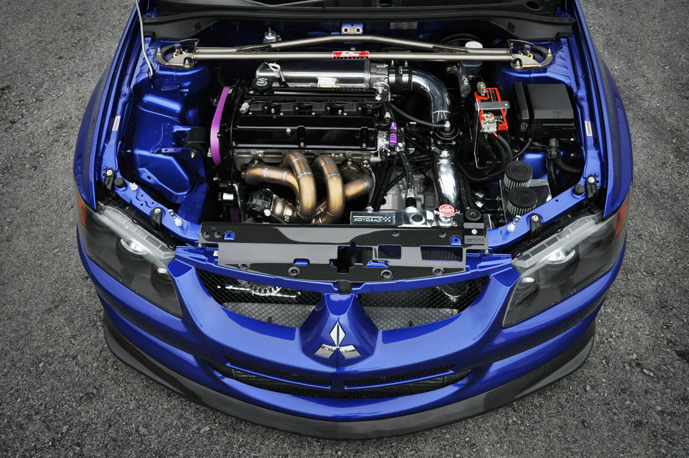 STM Evo 7/8/9 Titanium 3in Race Upper Intercooler Pipe Kit - Image 11