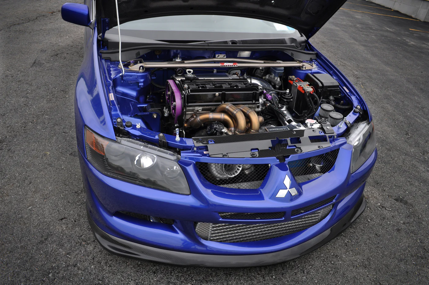 STM Evo 7/8/9 Titanium 3in Race Upper Intercooler Pipe Kit - Image 12