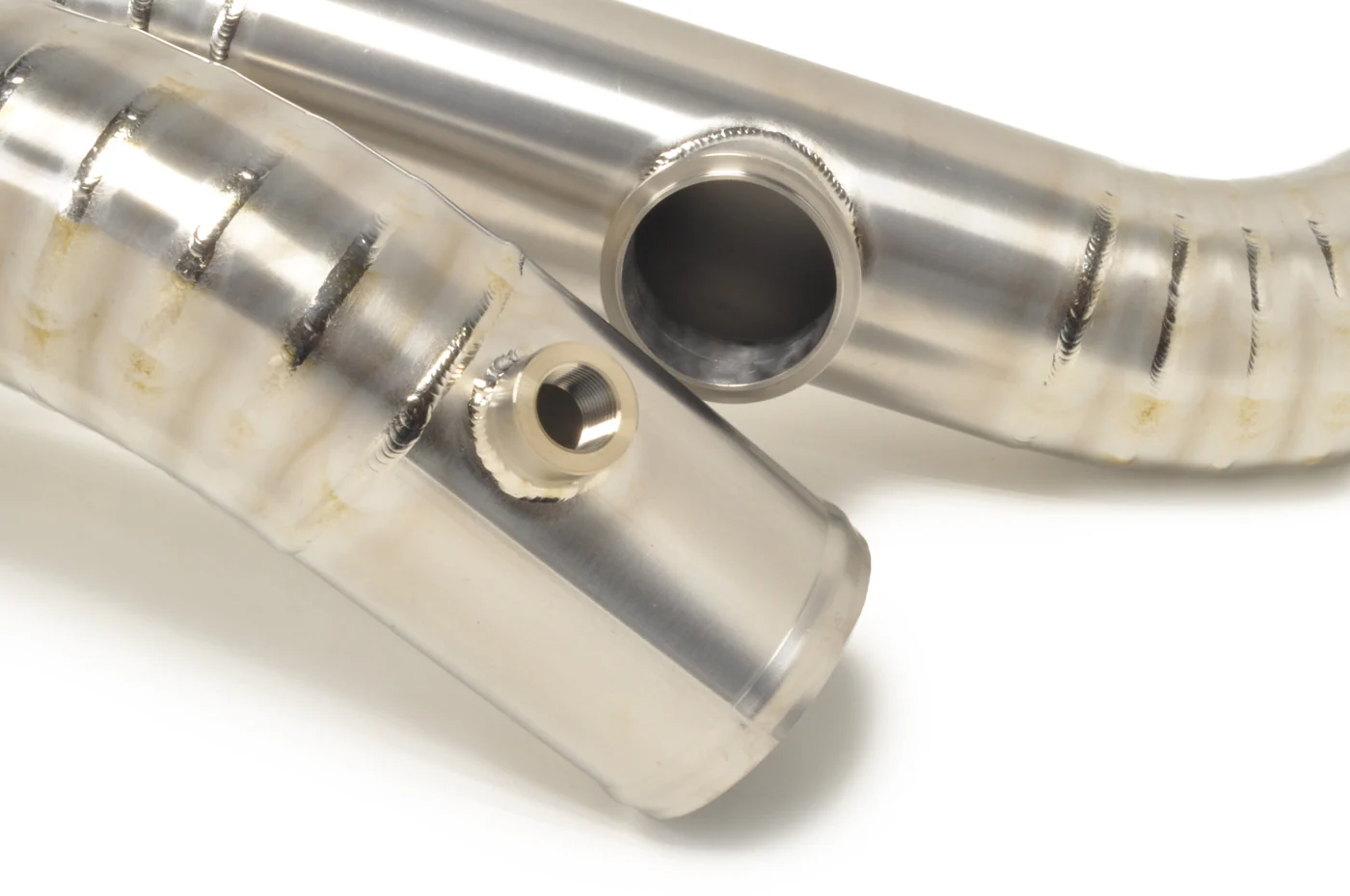 STM Evo 7/8/9 Titanium 3in Race Upper Intercooler Pipe Kit - Image 6