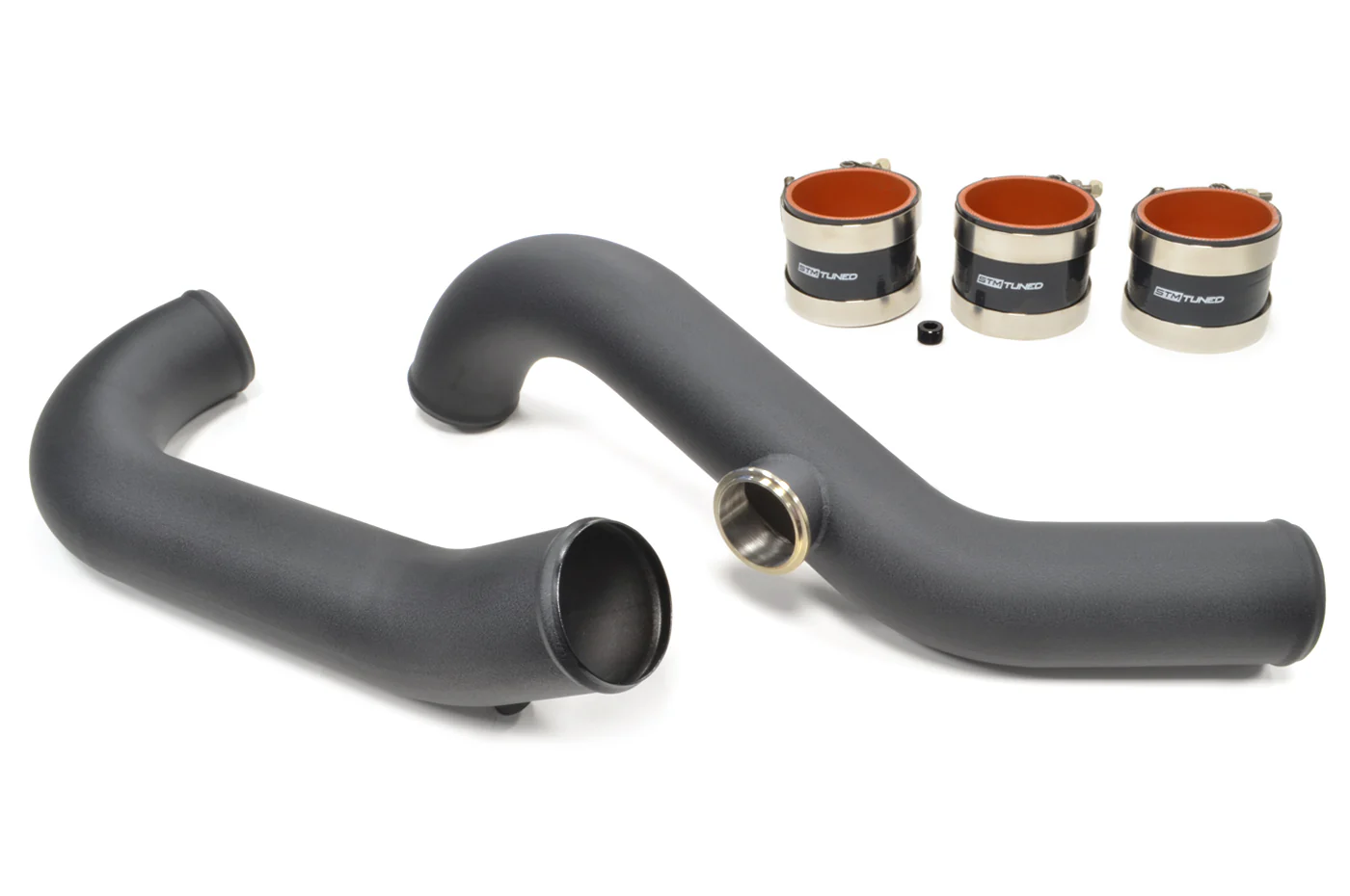 STM Evo 7/8/9 Stainless 3in Upper Intercooler Pipe Kit - Image 2