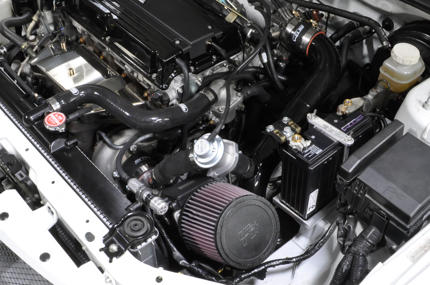 STM Evo 7/8/9 Aluminum 2.5in Upper Intercooler Pipe Kit - Image 10