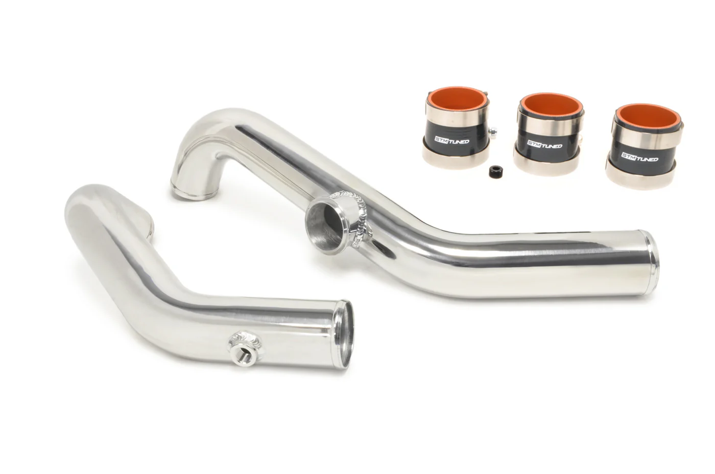 STM Evo 7/8/9 Aluminum 2.5in Upper Intercooler Pipe Kit - Image 11