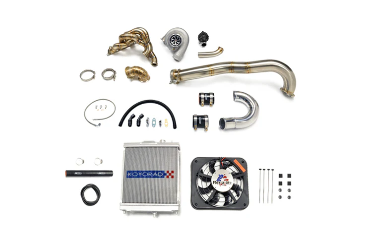 STM Evo 7/8/9 Forward-Facing 6870 V-Band Turbo Kit - Image 17