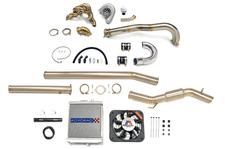 STM Evo 7/8/9 Forward-Facing 6870 V-Band Turbo Kit - Image 26