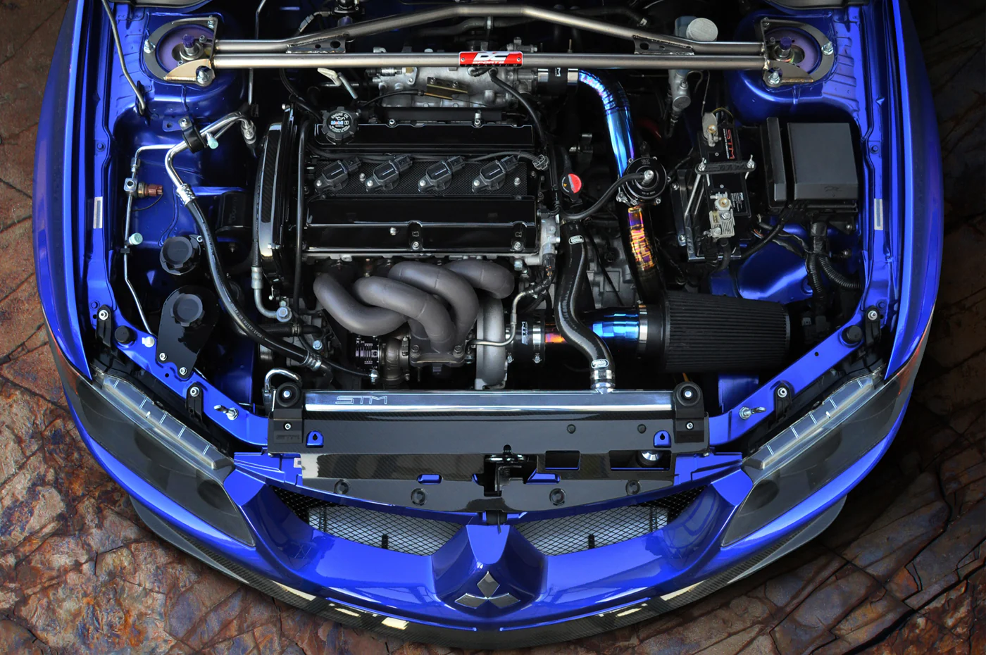 STM Evo 7/8/9 Billet Aluminum Slim Radiator - Image 13