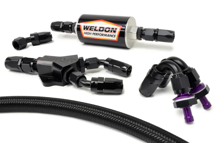 STM E85 Double-Pumper Fuel Feed Kit for Evo 8/9 - Image 3