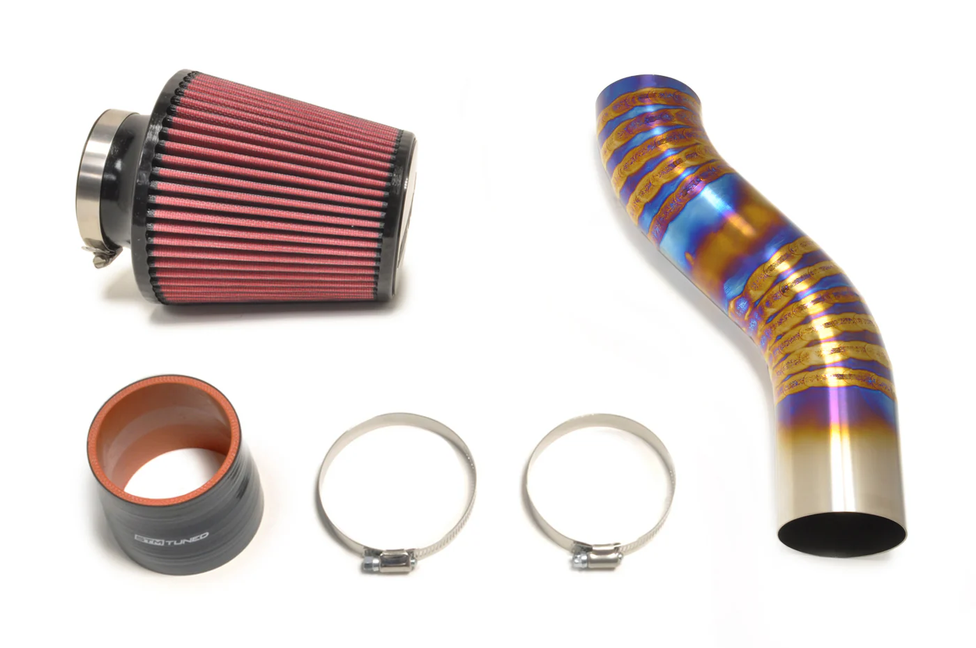 STM Evo 8/9 Burned Titanium 3in Speed Density Intake (No MAF) *Discontinued* - Image 4