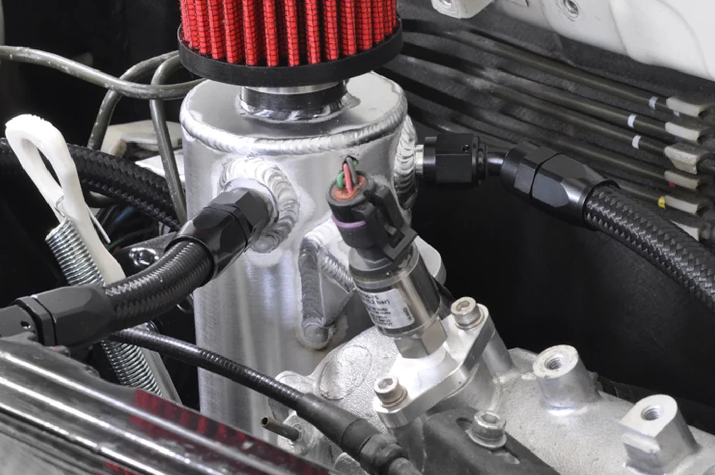STM Evo 8/9 Engine Oil Catch Can Manifold Mount - Image 12