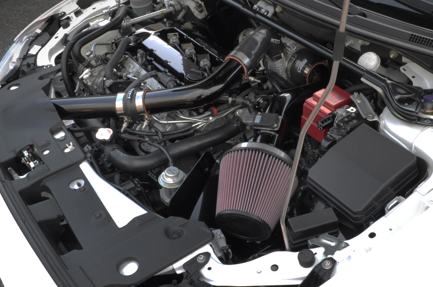 STM Evo X Aluminum Intake Heat Shield - Image 9