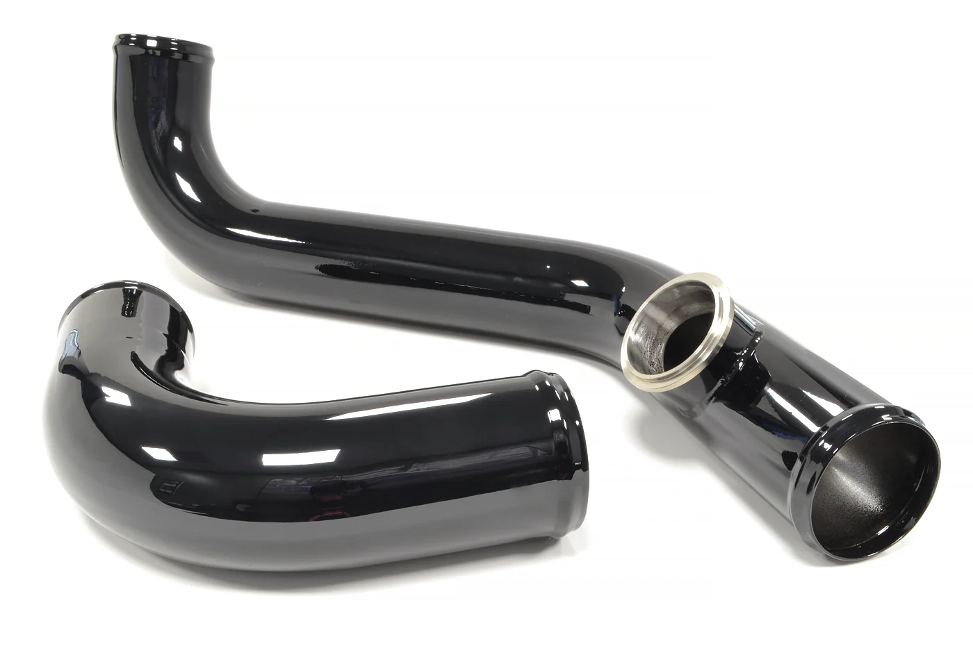 STM Evo X Lower Intercooler Pipe Kit (Stainless) - Image 4