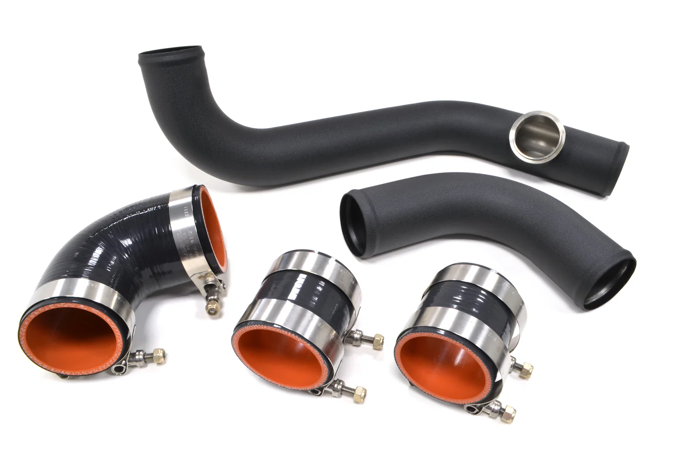 STM Evo X Lower Intercooler Pipe Kit (Stainless) - Image 5