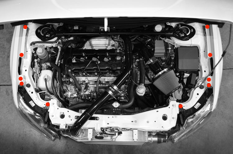 STM Evo X Stainless Headlight and Fender Bolt Kit - Image 4
