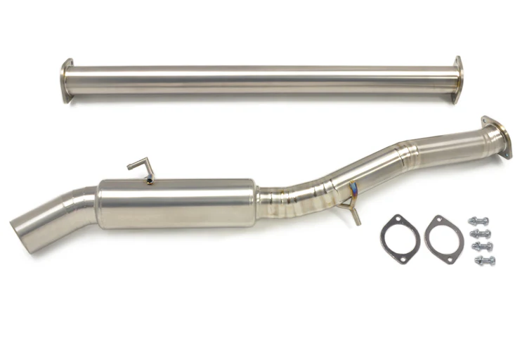 STM Evo X Titanium Single Exit Cat-Back Exhaust - Image 3