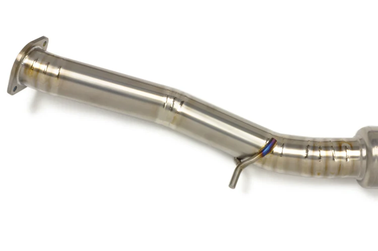 STM Evo X Titanium Single Exit Cat-Back Exhaust - Image 5