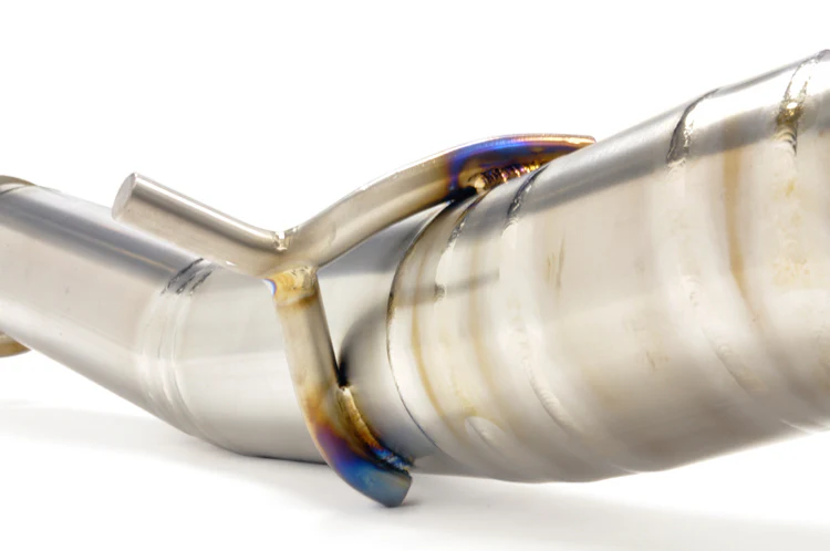 STM Evo X Titanium Single Exit Cat-Back Exhaust - Image 7