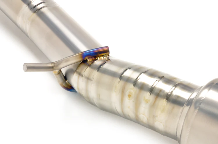 STM Evo X Titanium Single Exit Cat-Back Exhaust - Image 9