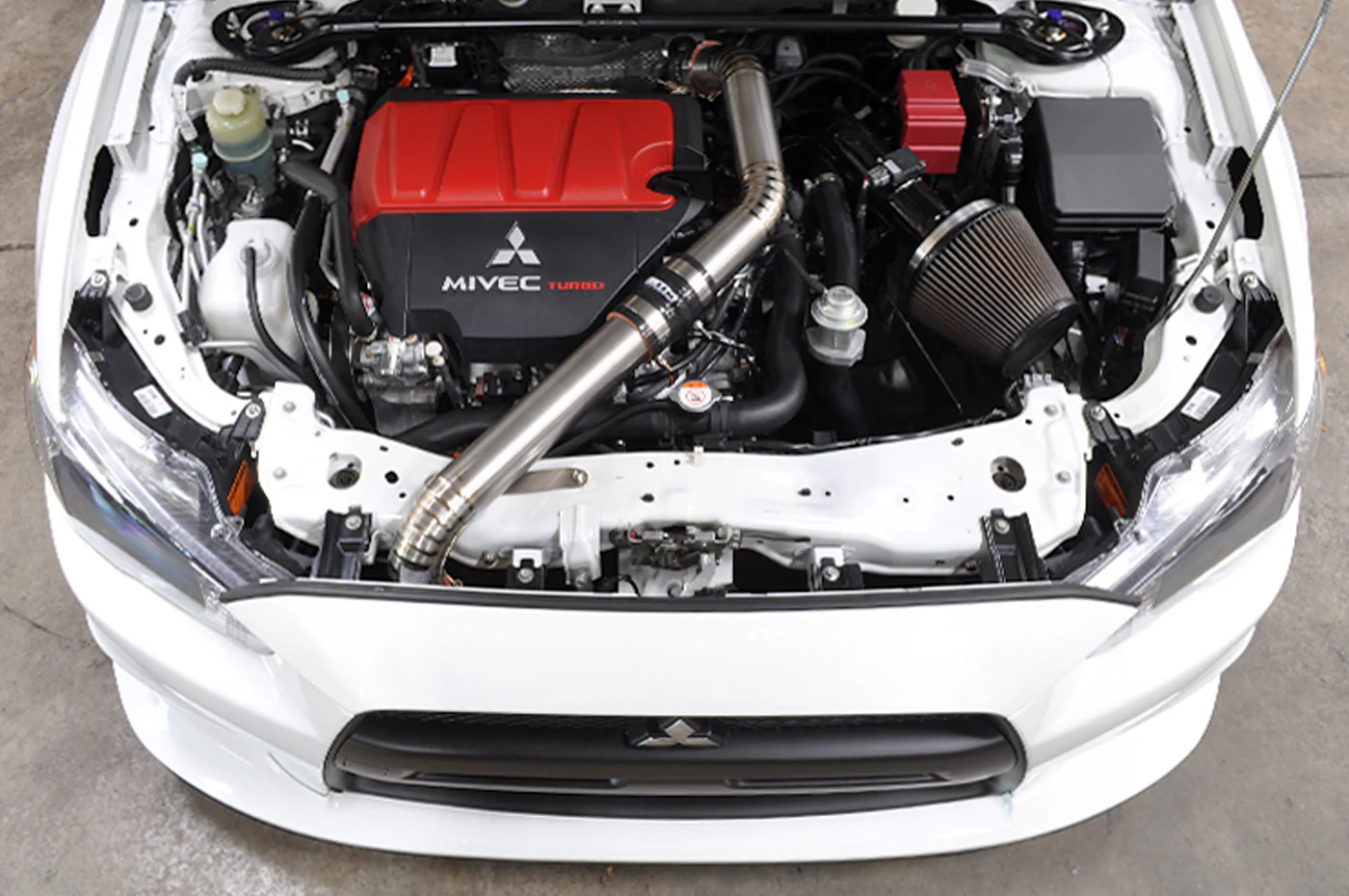 STM Evo X Upper Intercooler Pipe Kit (Titanium) - Image 12
